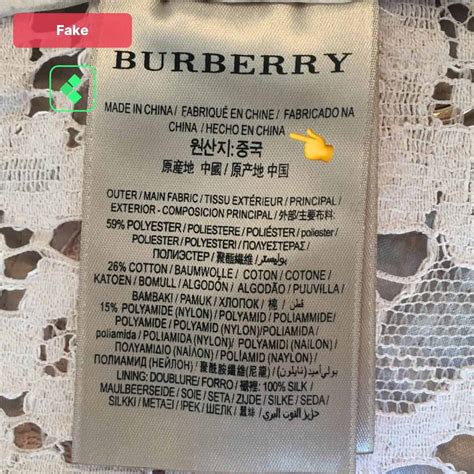 burberry replica from china|genuine Burberry label.